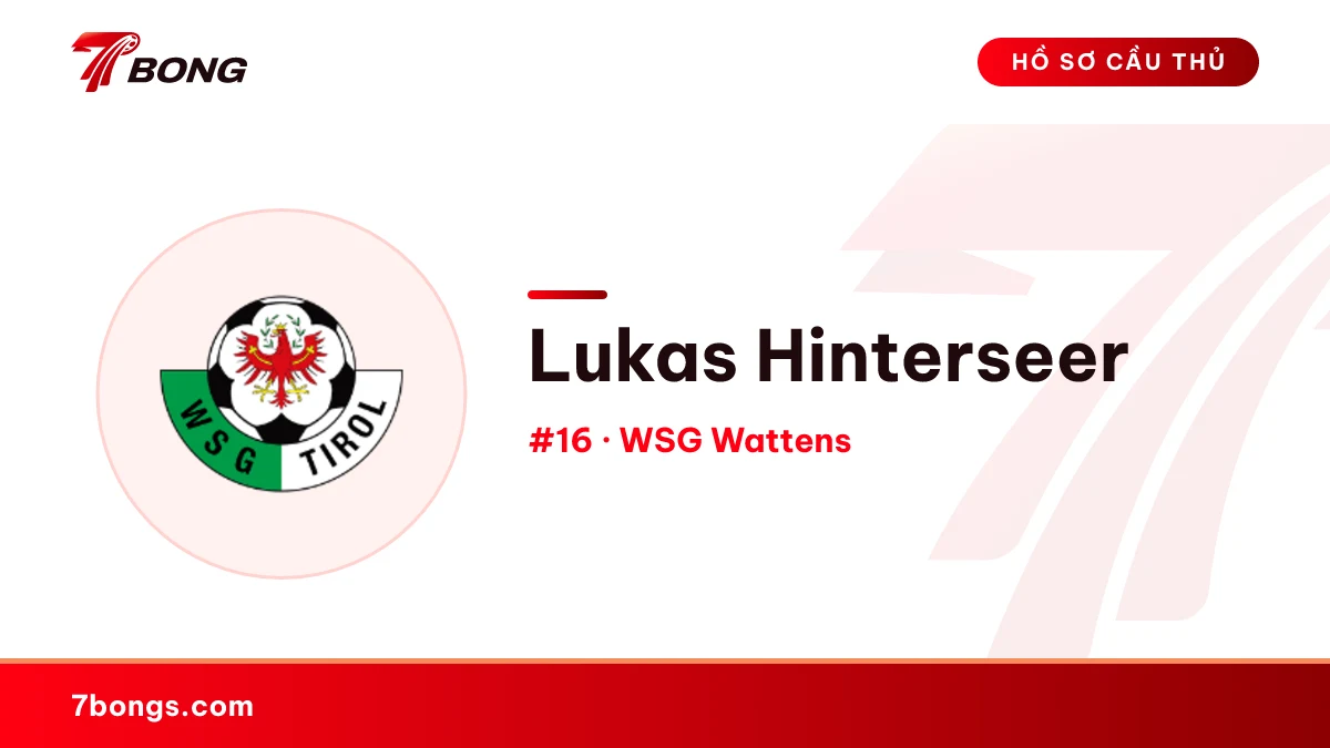 Lukas Hinterseer — WSG Wattens