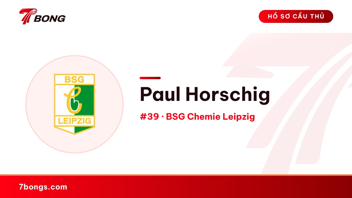 Paul Horschig — BSG Chemie Leipzig