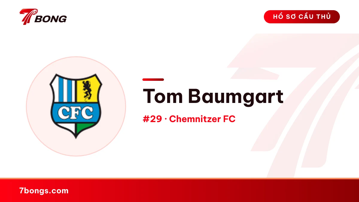 Tom Baumgart — Chemnitzer FC