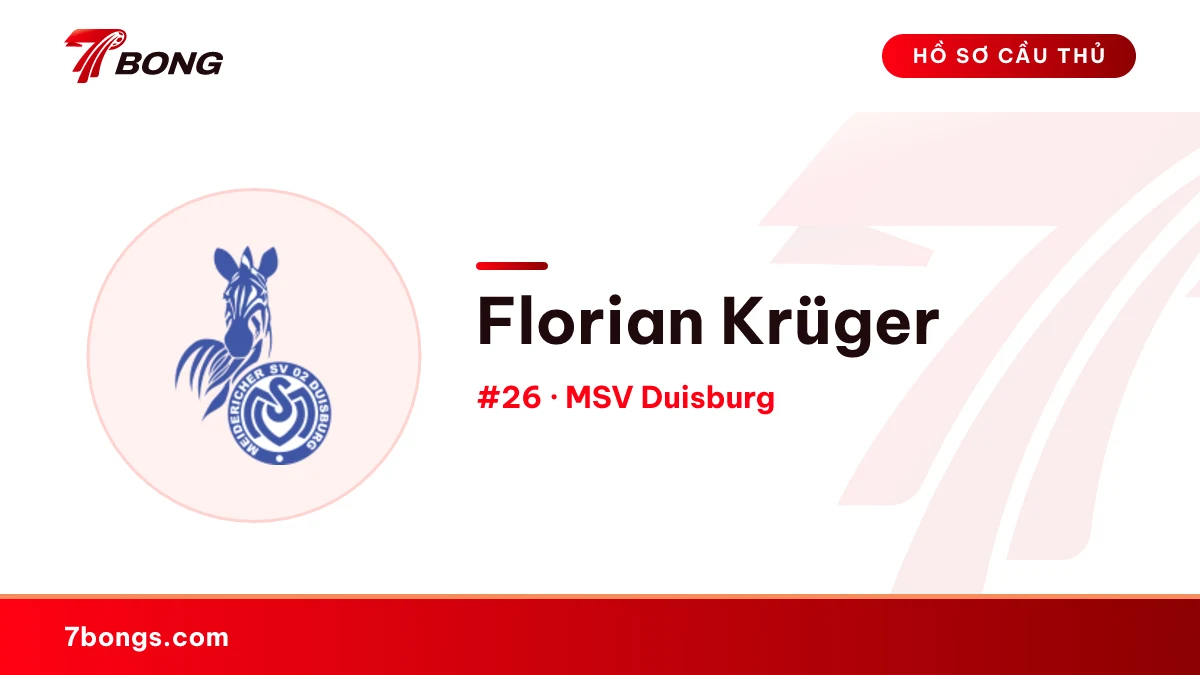 Florian Krüger — MSV Duisburg
