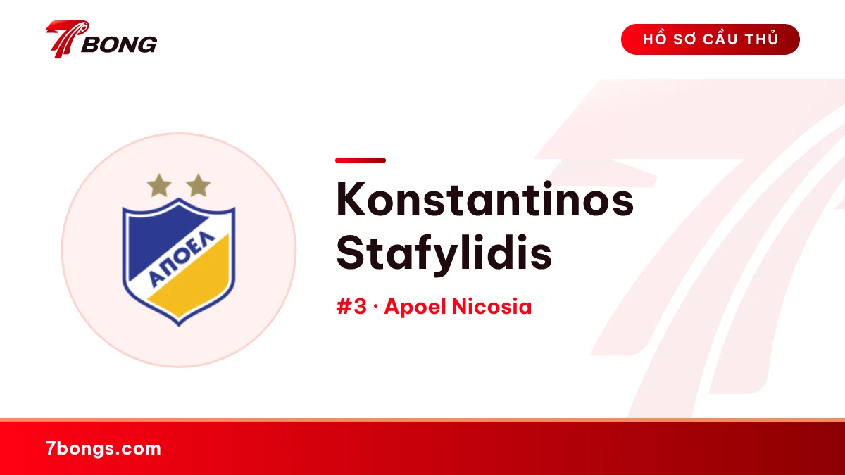 Konstantinos Stafylidis — Apoel Nicosia