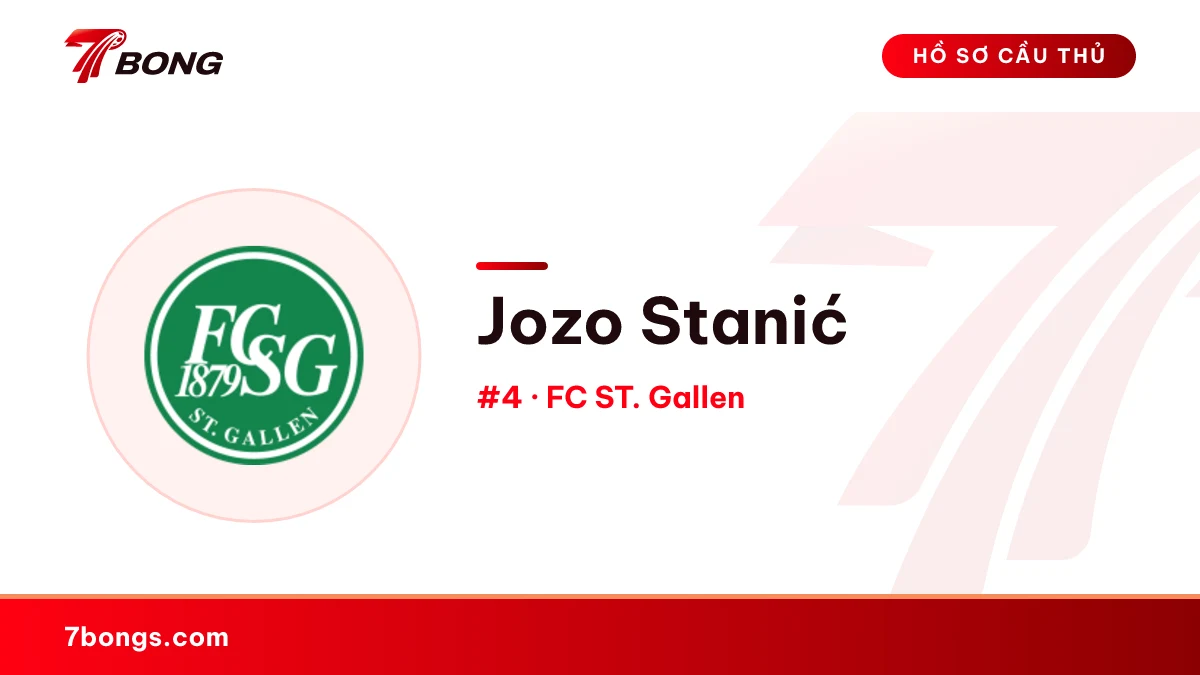 Jozo Stanić — FC ST. Gallen