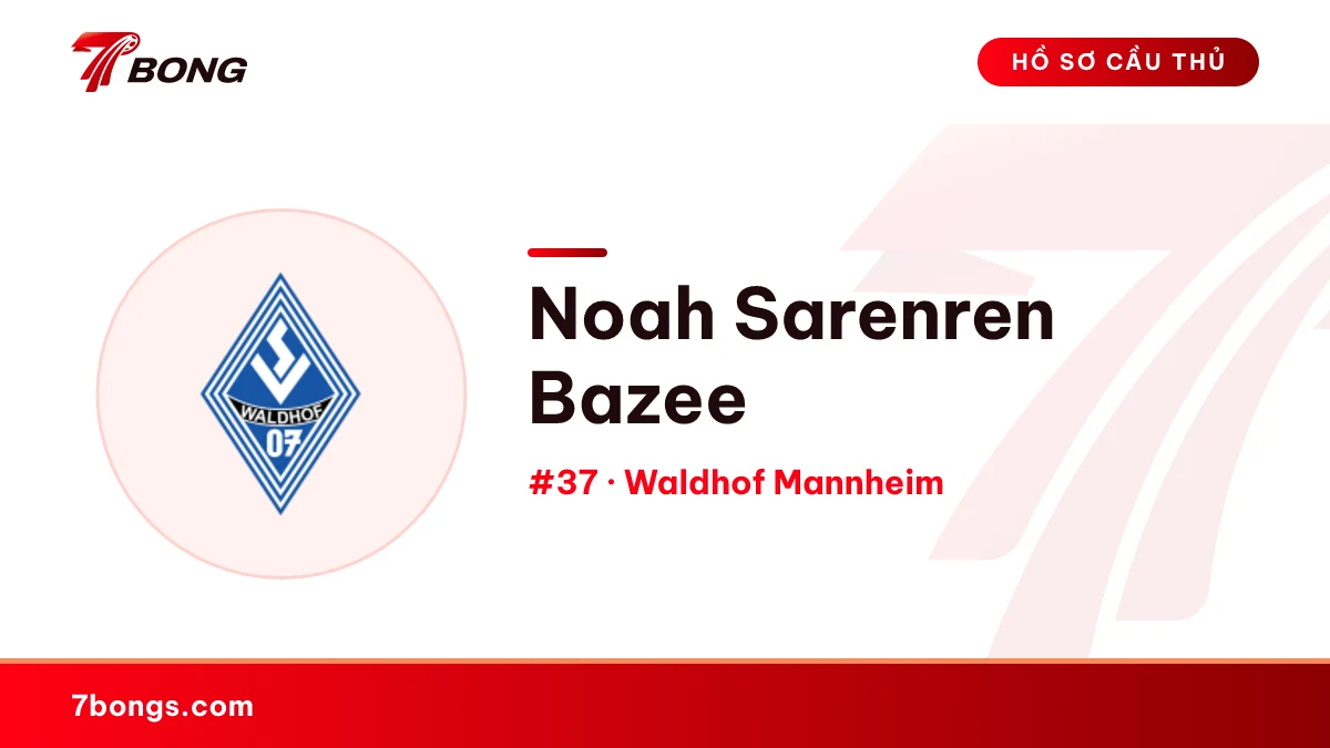 Noah Sarenren Bazee — Waldhof Mannheim