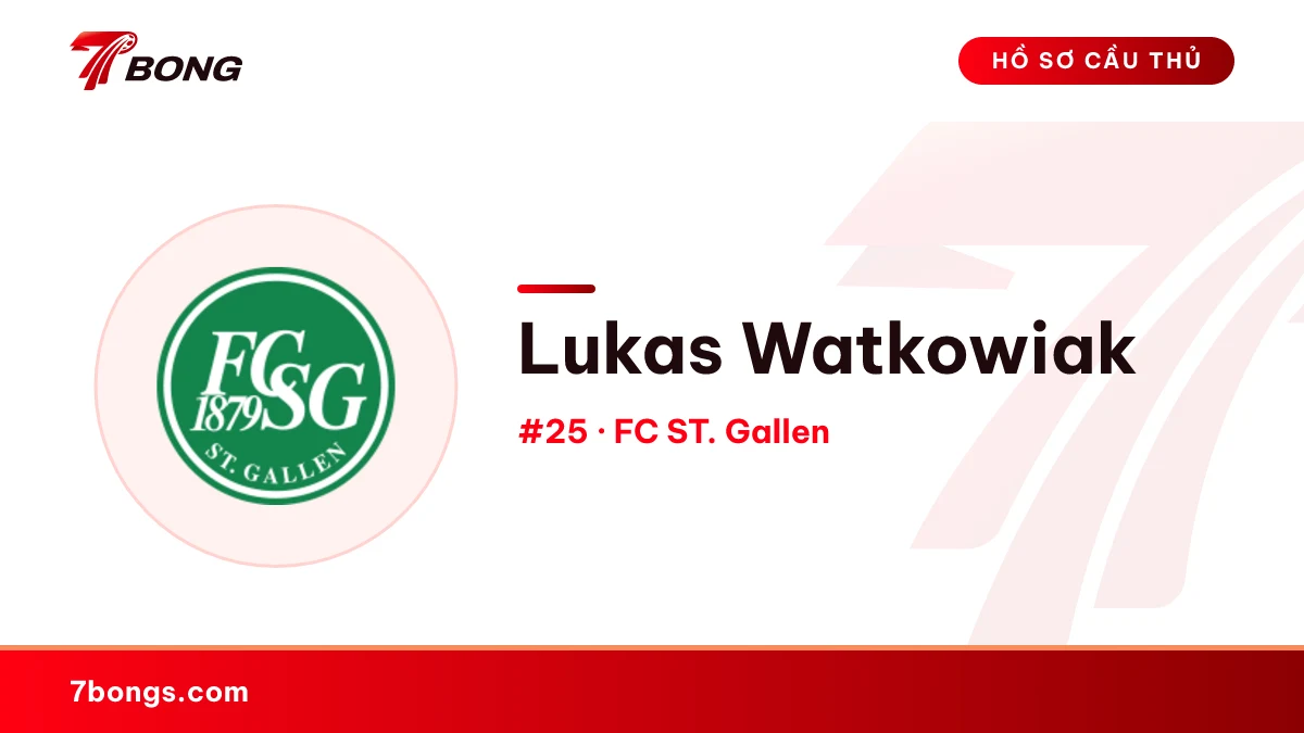Lukas Watkowiak — FC ST. Gallen