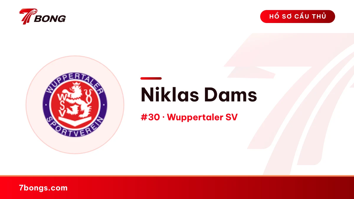 Niklas Dams — Wuppertaler SV