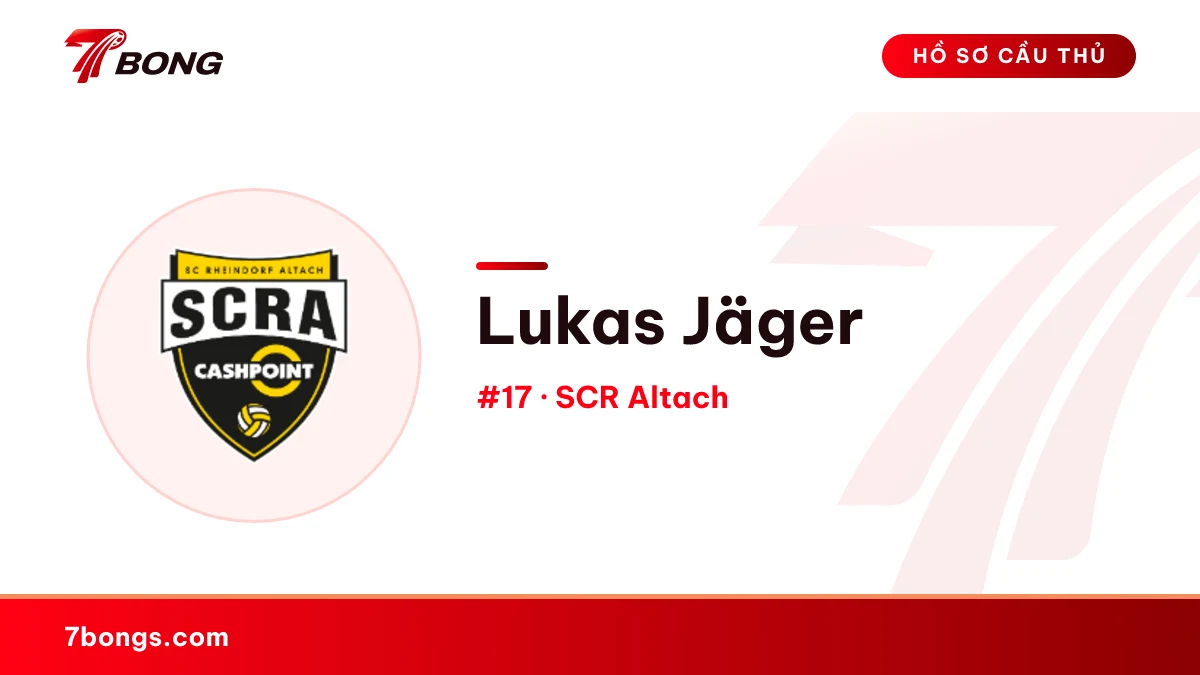 Lukas Jäger — SCR Altach