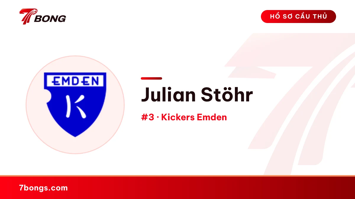 Julian Stöhr — Kickers Emden
