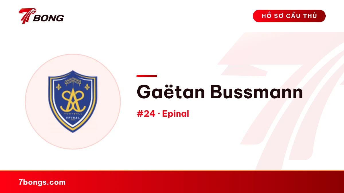 Gaëtan Bussmann — Epinal