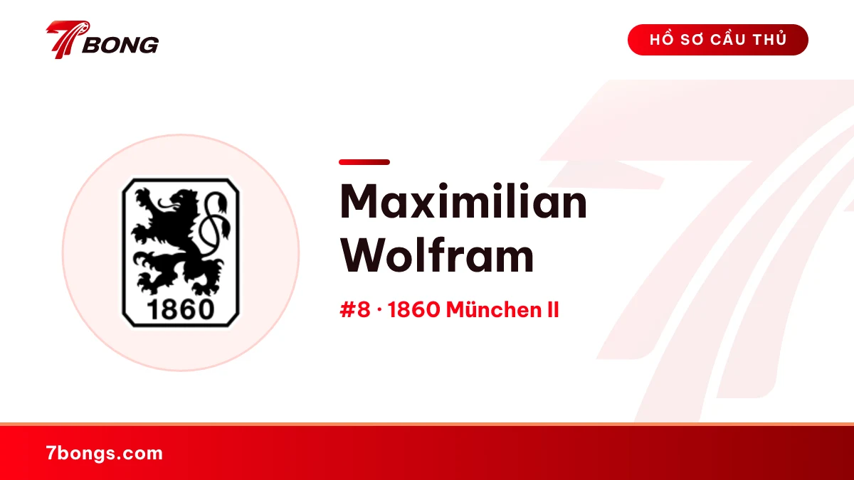 Maximilian Wolfram — 1860 München II
