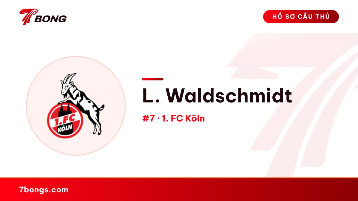 L. Waldschmidt — 1. FC Köln