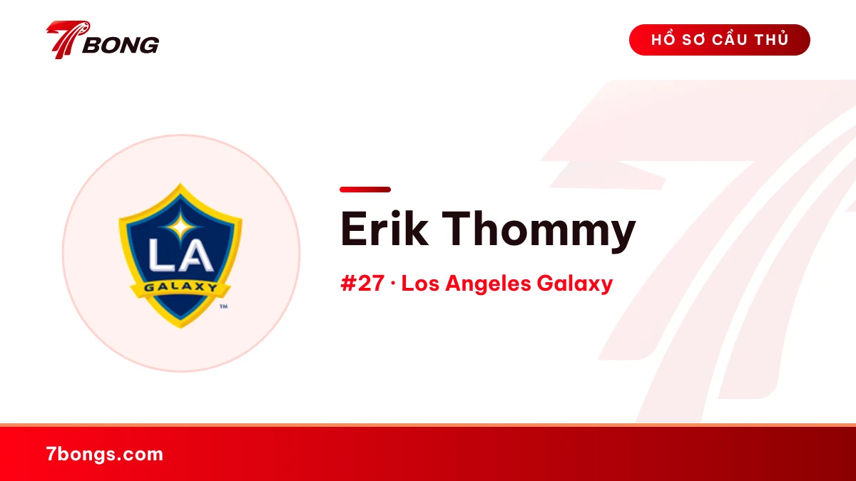 Erik Thommy — Los Angeles Galaxy