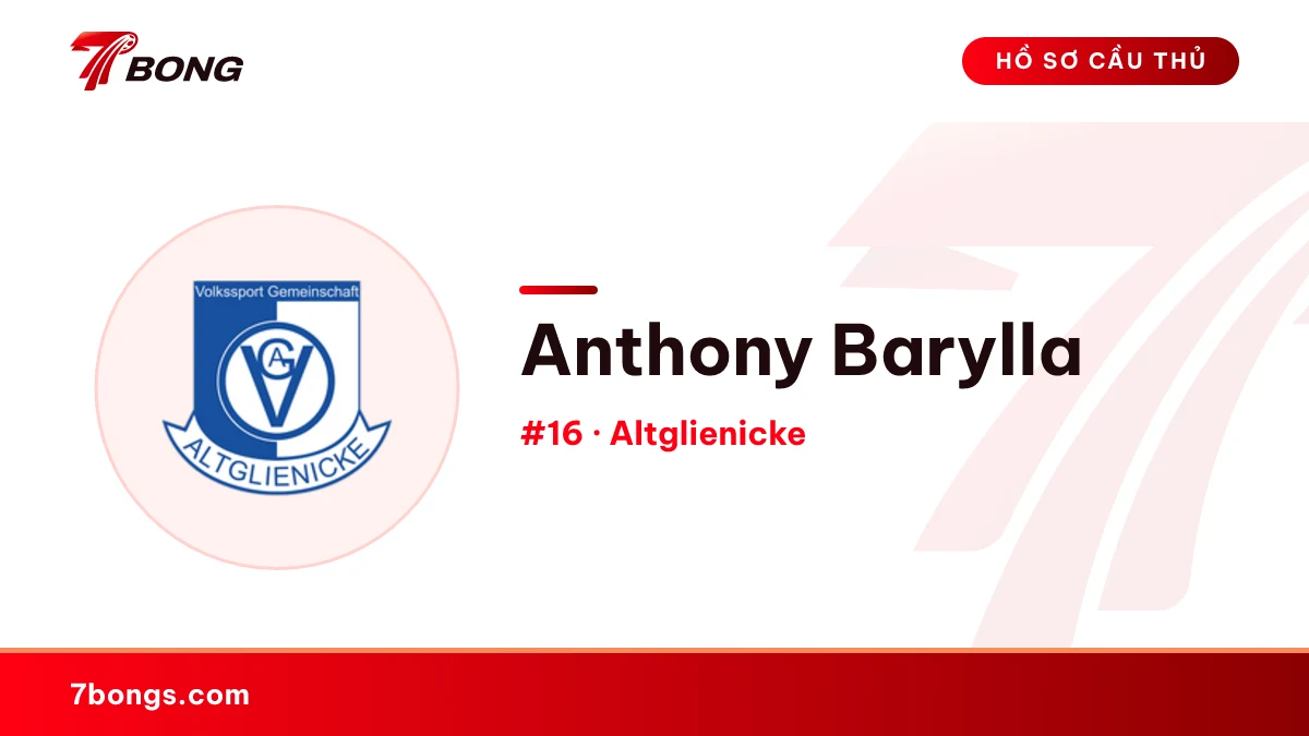 Anthony Barylla — Altglienicke