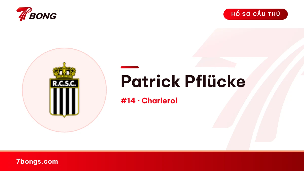 Patrick Pflücke — Charleroi