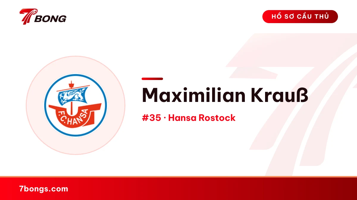 Maximilian Krauß — Hansa Rostock