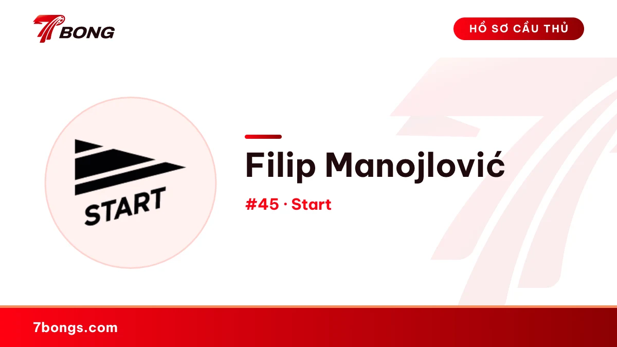 Filip Manojlović — Start