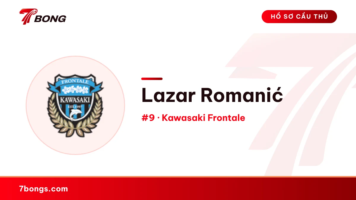 Lazar Romanić — Kawasaki Frontale