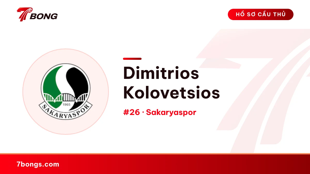 Dimitrios Kolovetsios — Sakaryaspor