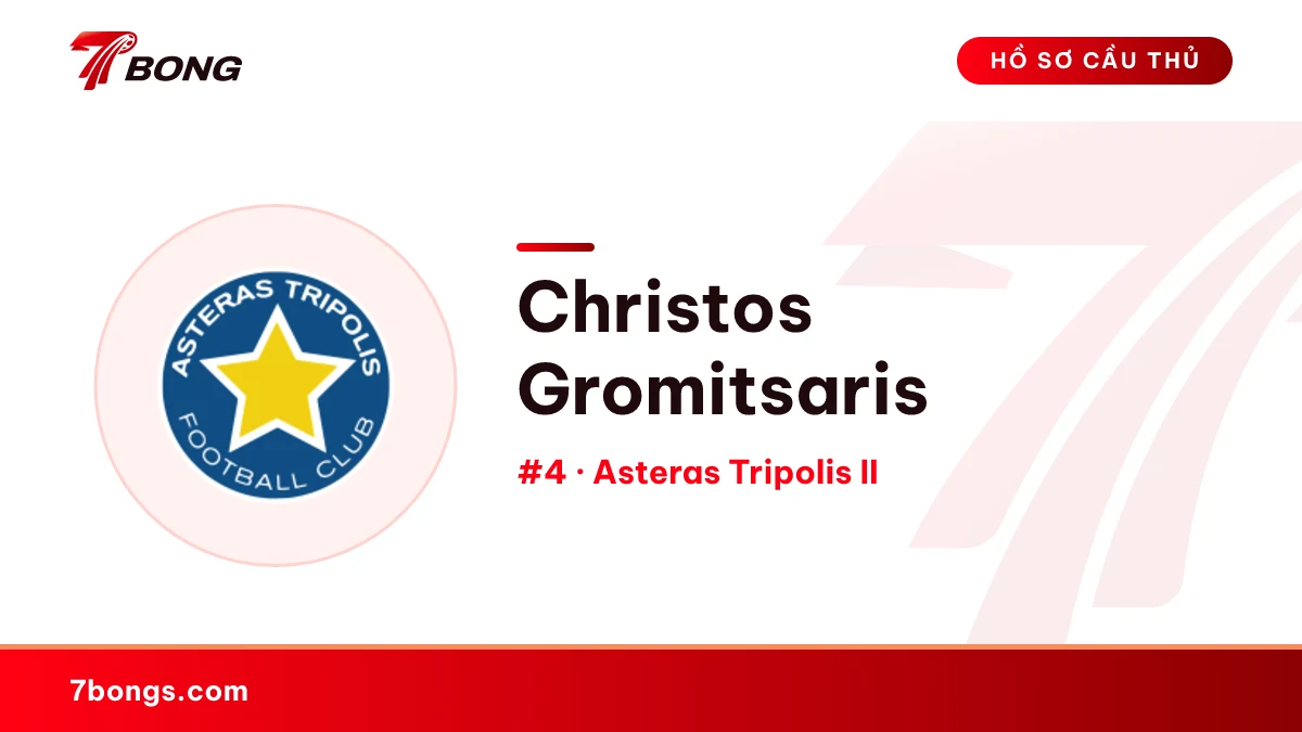 Christos Gromitsaris — Asteras Tripolis II