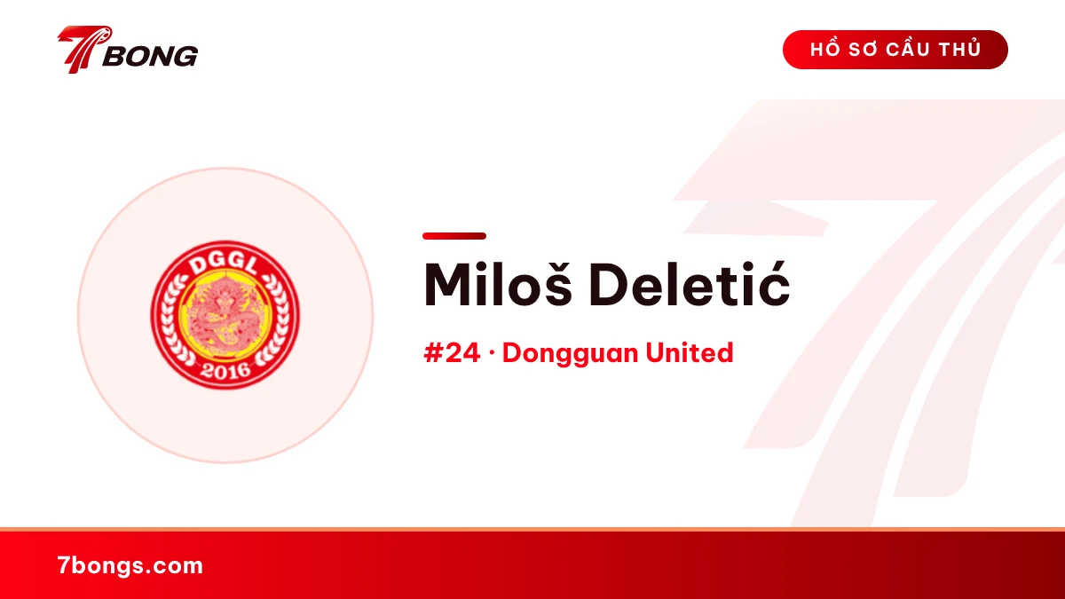 Miloš Deletić — Dongguan United