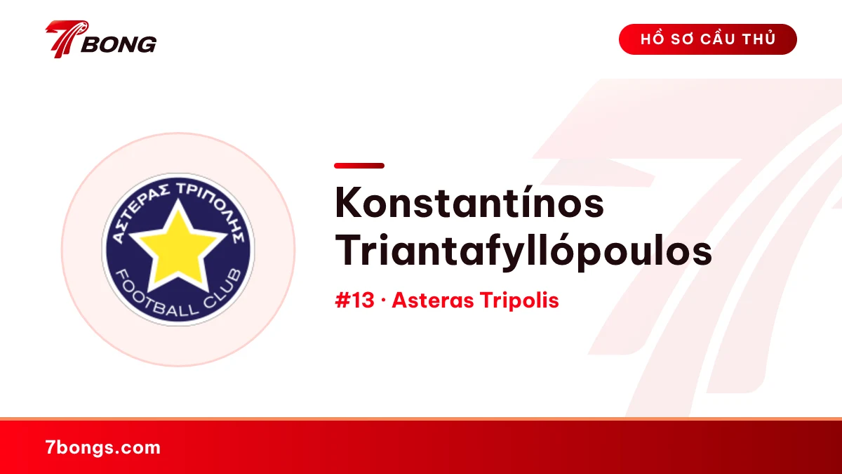 Konstantínos Triantafyllópoulos — Asteras Tripolis