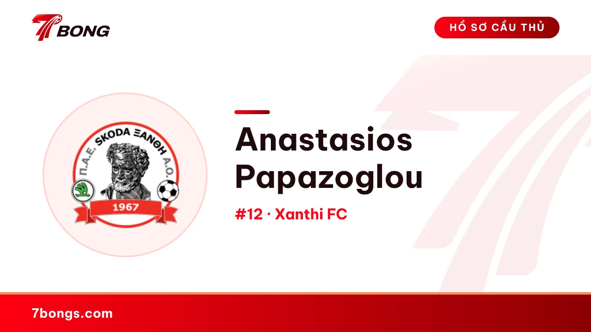 Anastasios Papazoglou — Xanthi FC