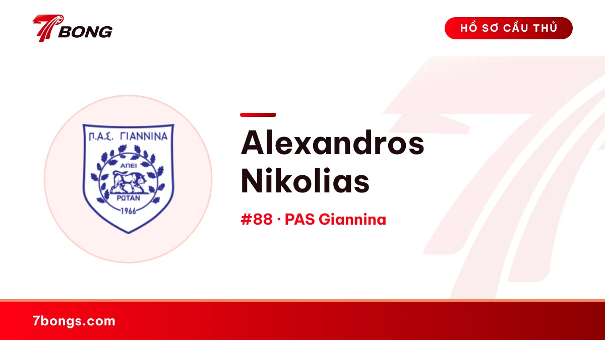 Alexandros Nikolias — PAS Giannina