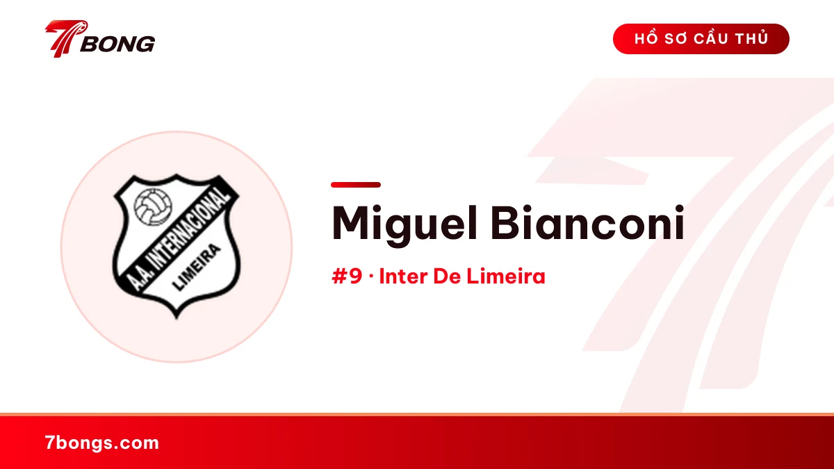 Miguel Bianconi — Inter De Limeira
