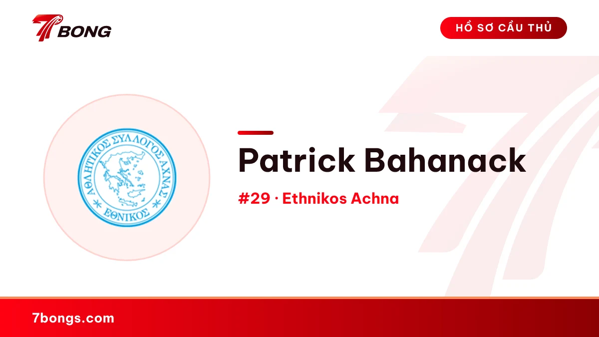 Patrick Bahanack — Ethnikos Achna