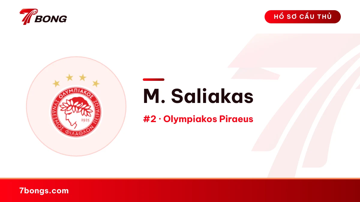 M. Saliakas — Olympiakos Piraeus
