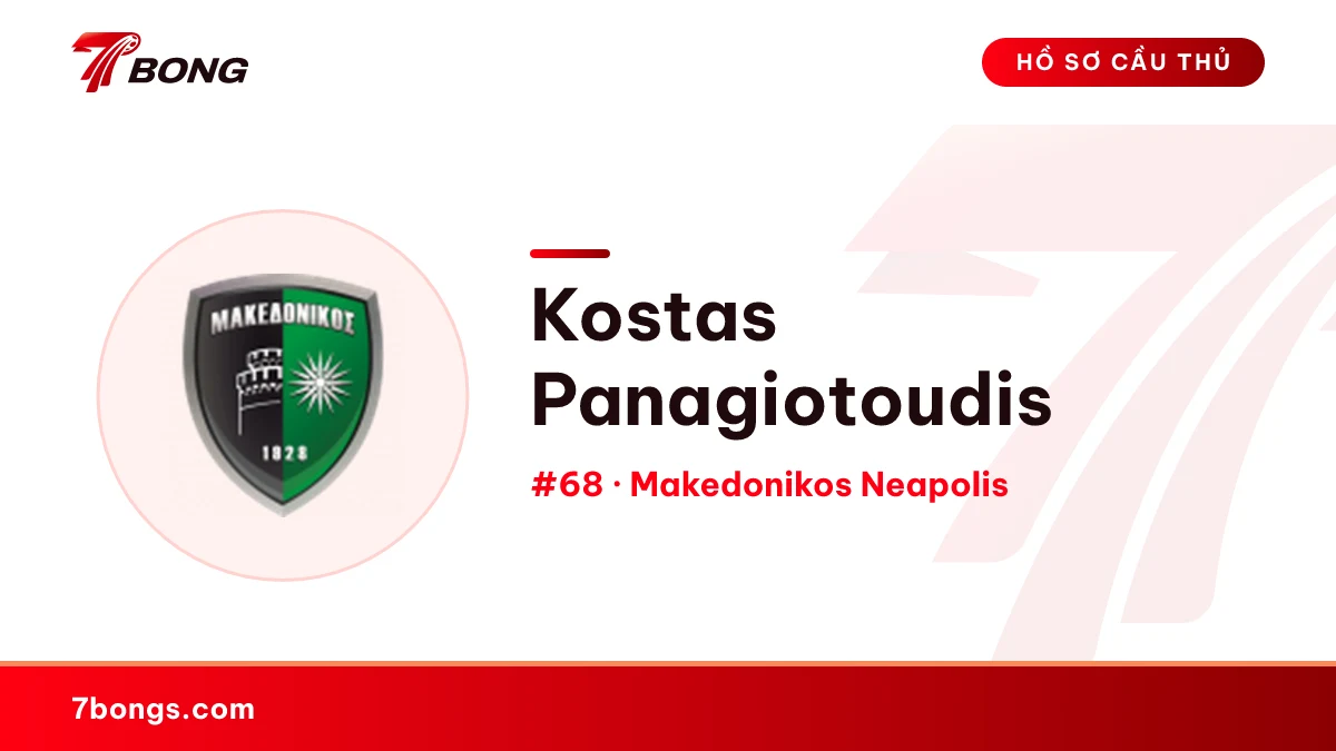 Kostas Panagiotoudis — Makedonikos Neapolis