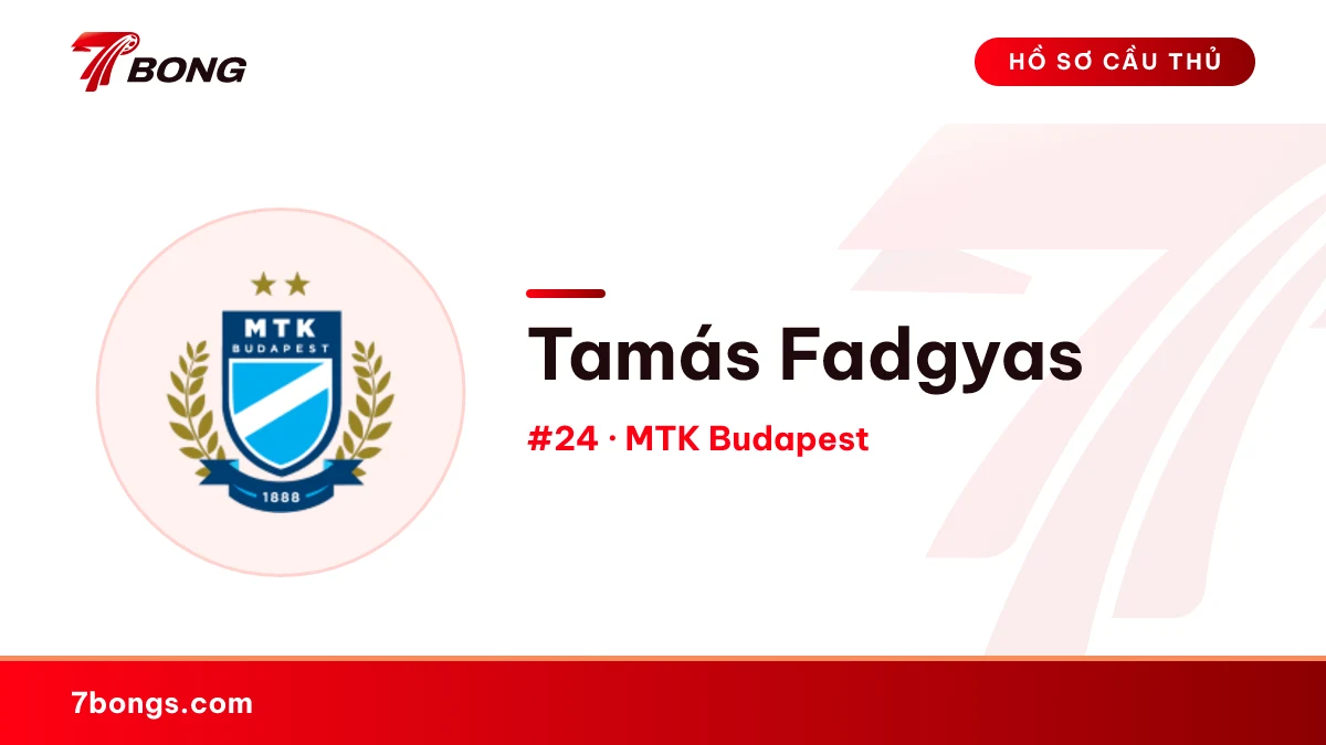 Tamás Fadgyas — MTK Budapest
