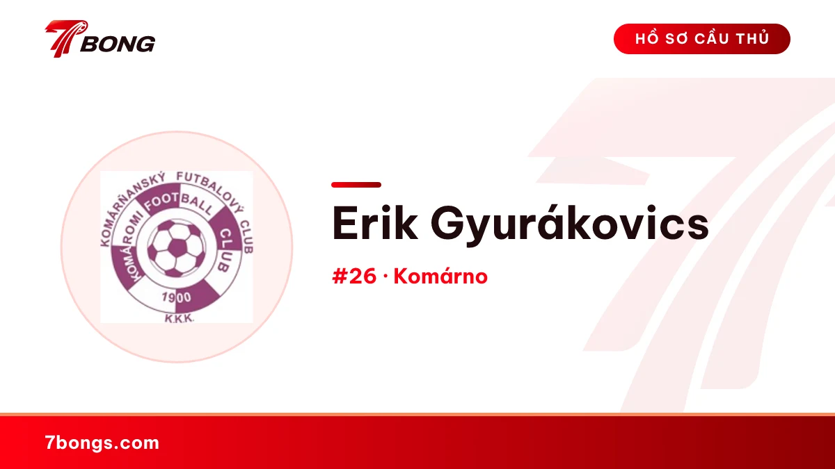 Erik Gyurákovics — Komárno