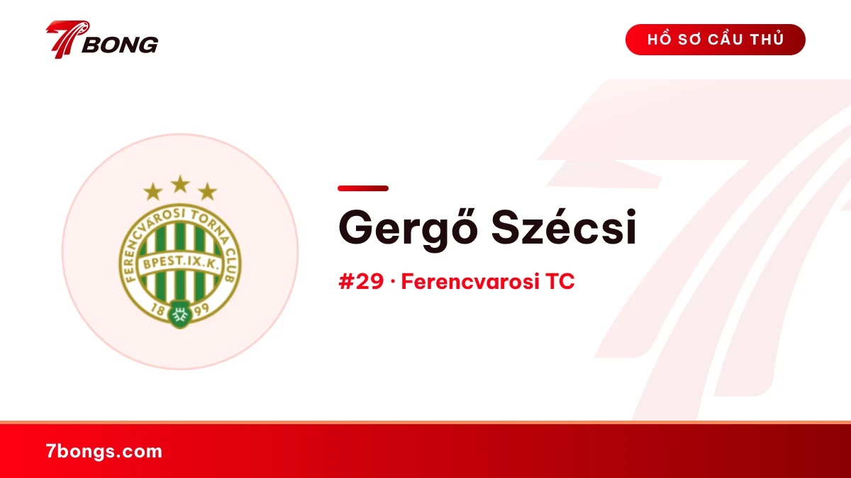 Gergő Szécsi — Ferencvarosi TC
