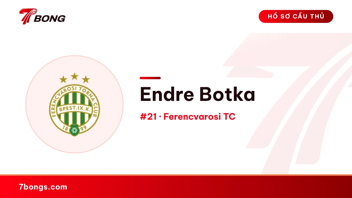 Endre Botka — Ferencvarosi TC