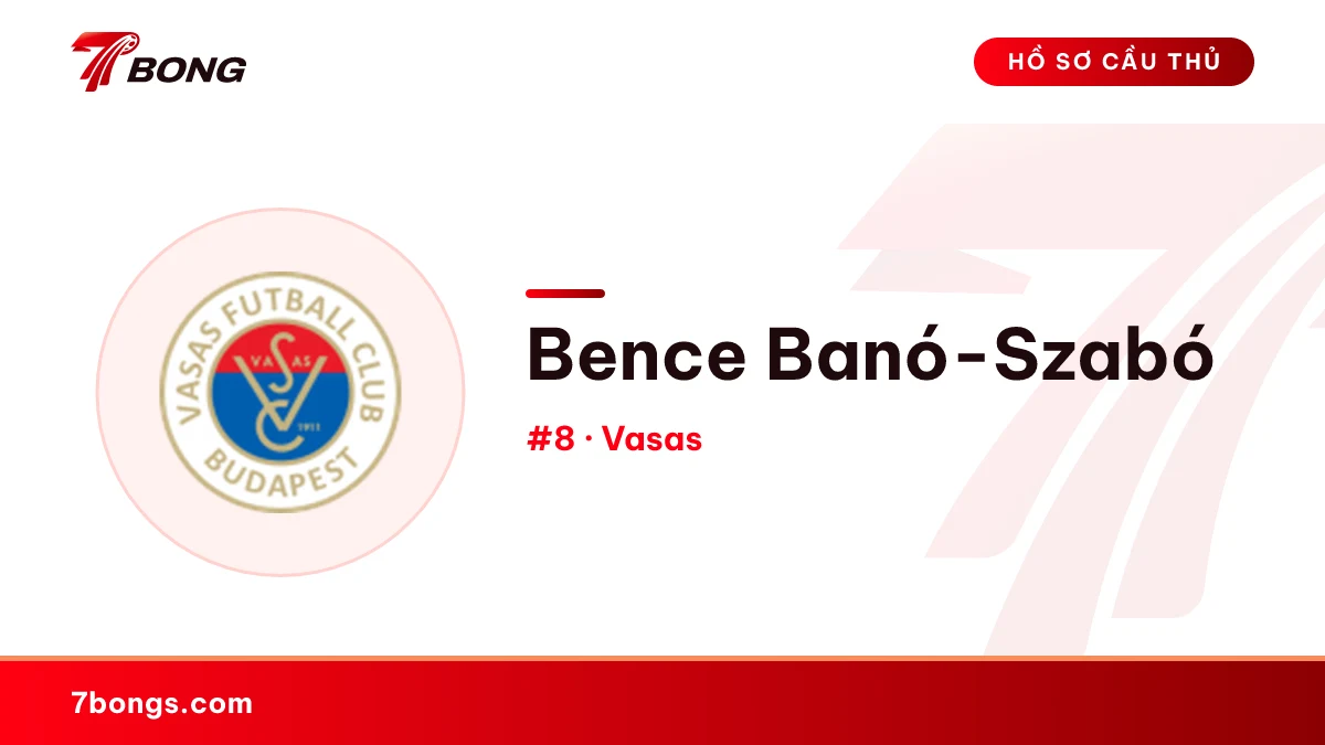 Bence Banó-Szabó — Vasas