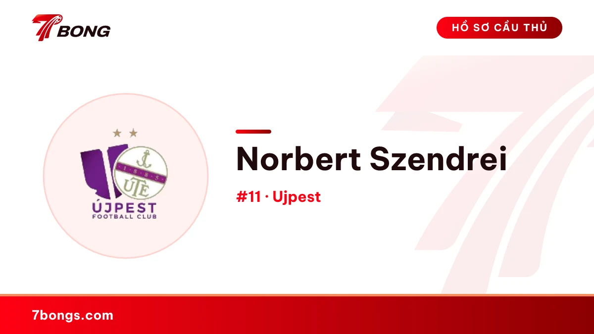 Norbert Szendrei — Ujpest