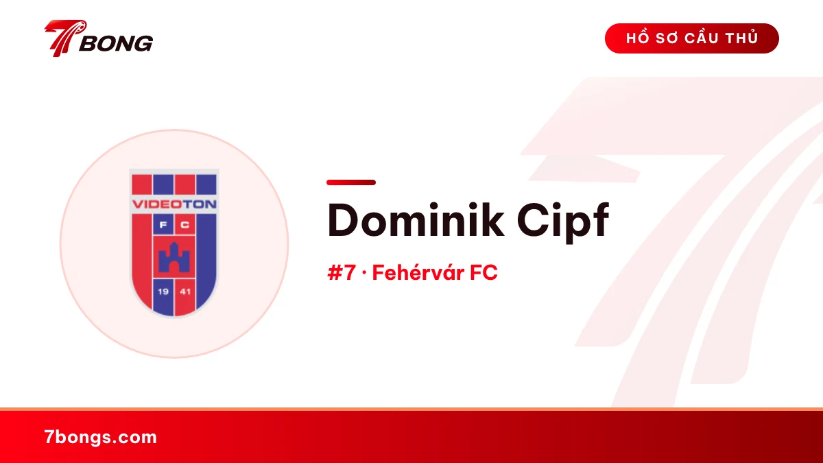 Dominik Cipf — Fehérvár FC
