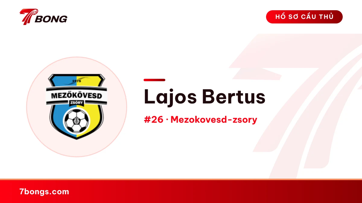 Lajos Bertus — Mezokovesd-zsory
