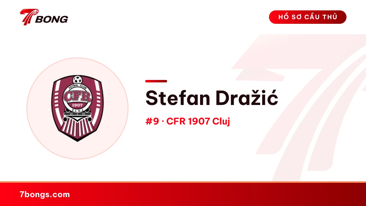 Stefan Dražić — CFR 1907 Cluj