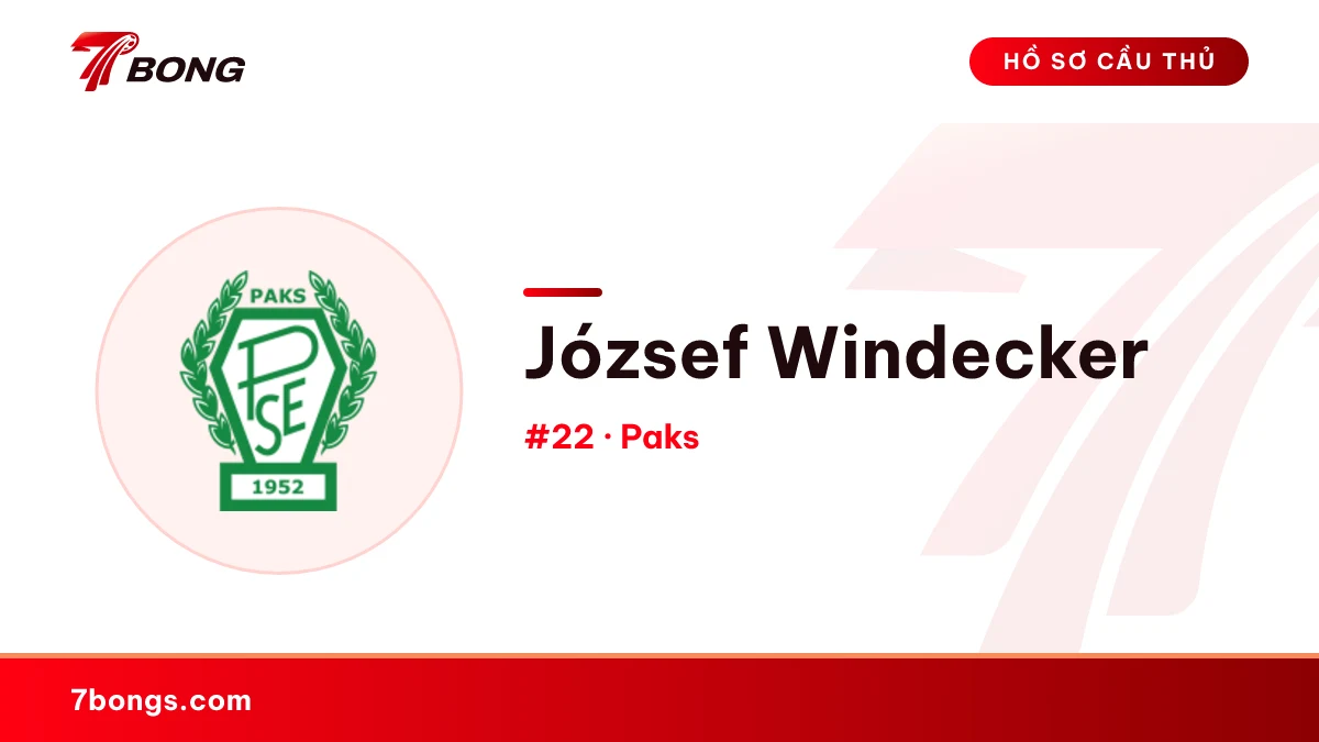 József Windecker — Paks