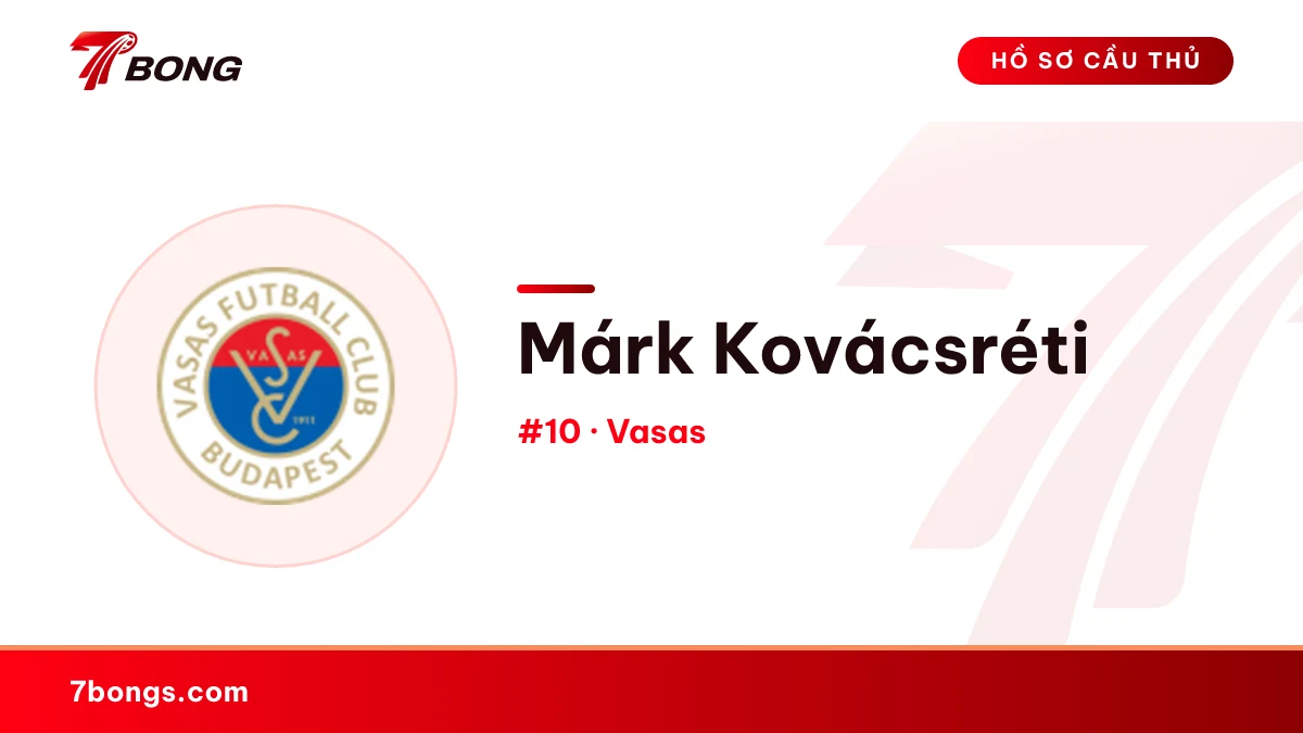 Márk Kovácsréti — Vasas