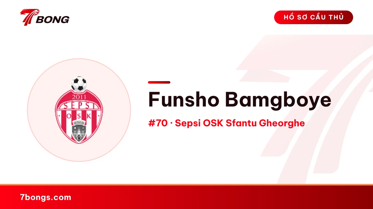 Funsho Bamgboye — Sepsi OSK Sfantu Gheorghe