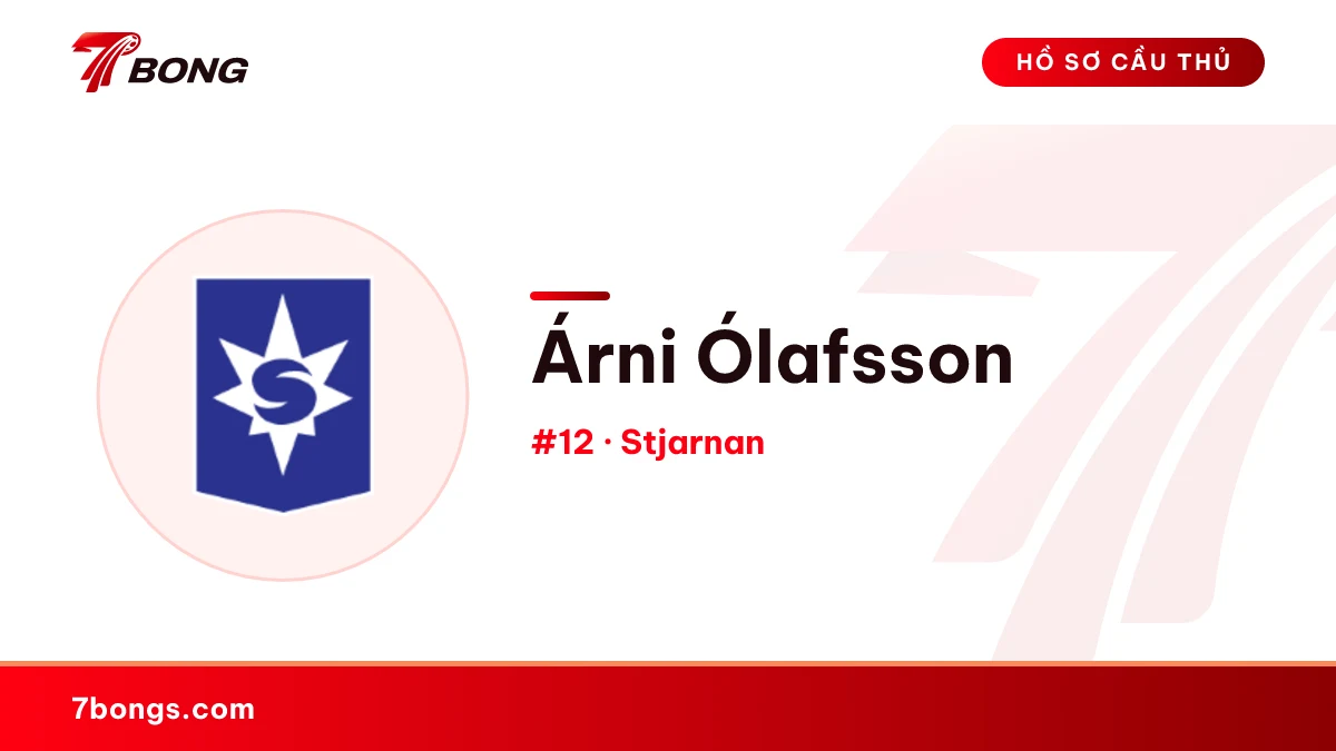 Árni Ólafsson — Stjarnan