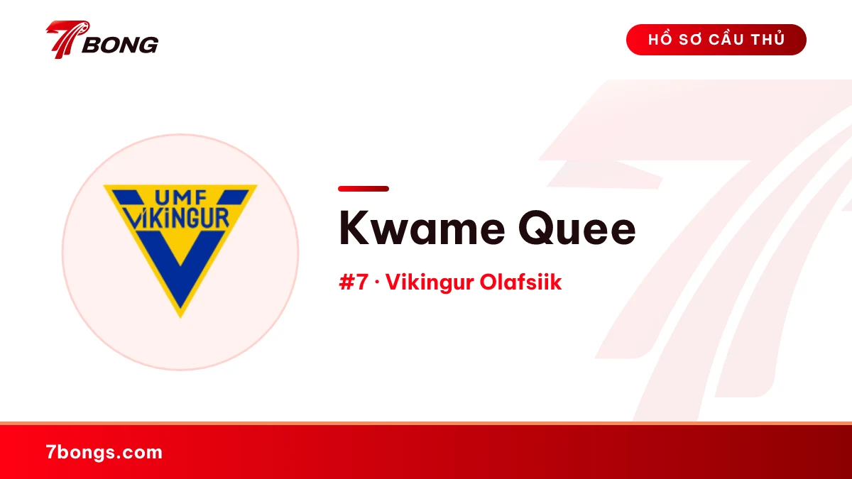 Kwame Quee — Vikingur Olafsiik