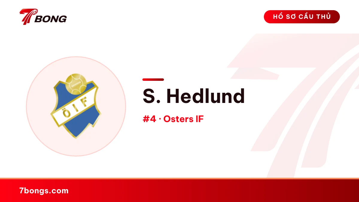 S. Hedlund — Osters IF