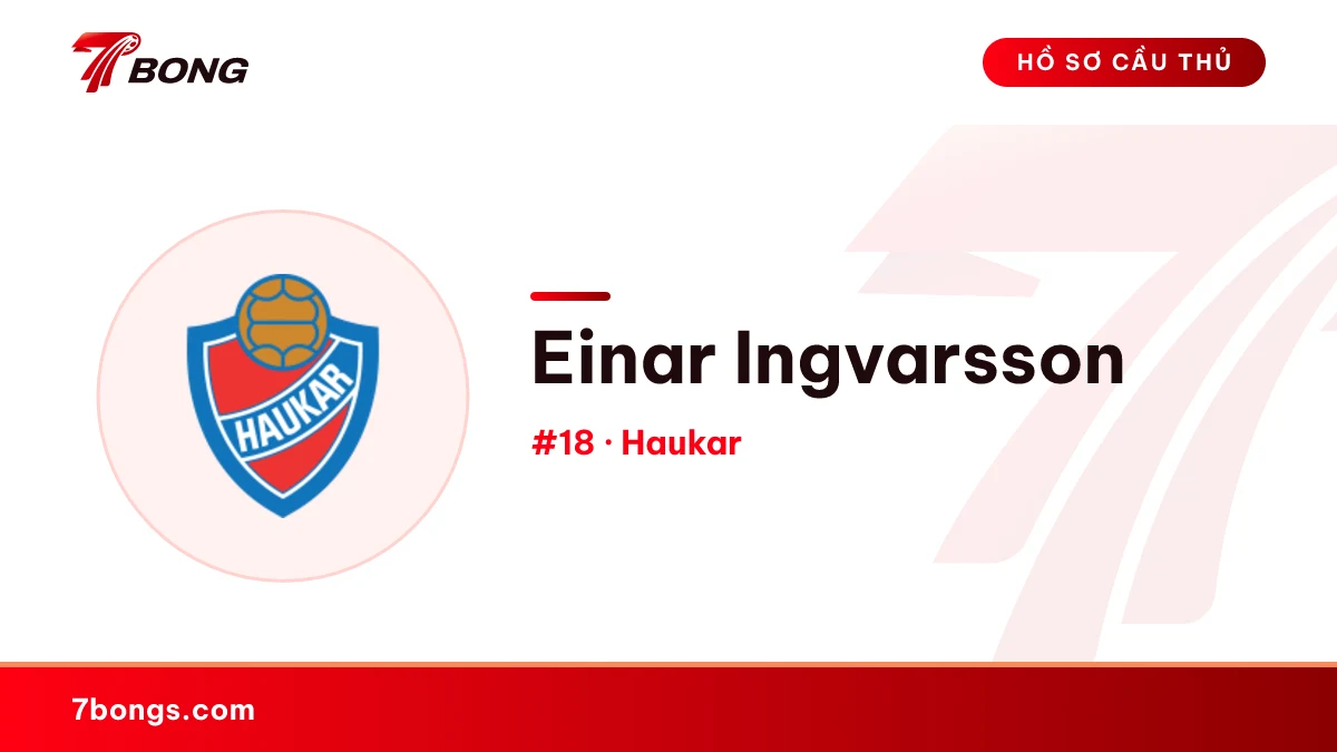 Einar Ingvarsson — Haukar