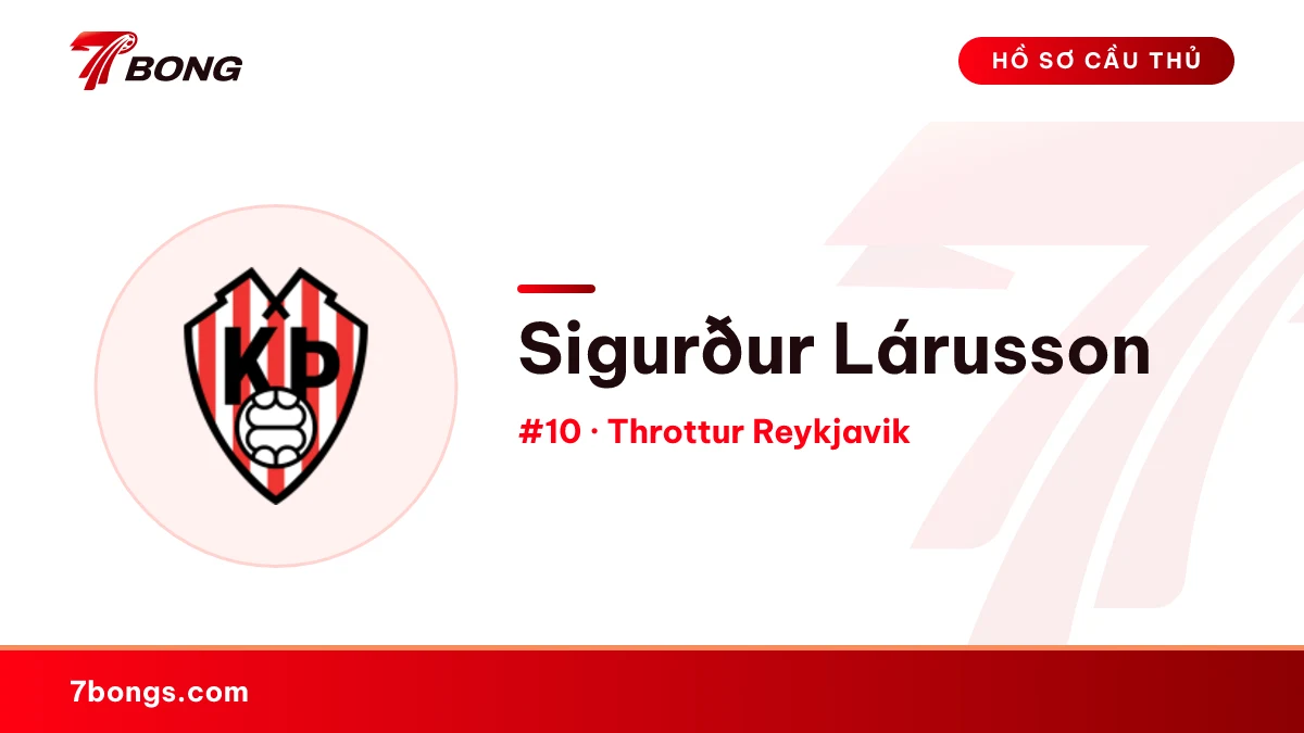 Sigurður Lárusson — Throttur Reykjavik
