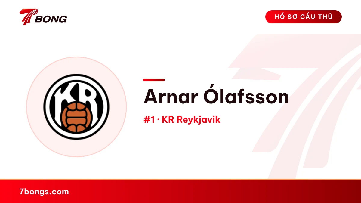 Arnar Ólafsson — KR Reykjavik