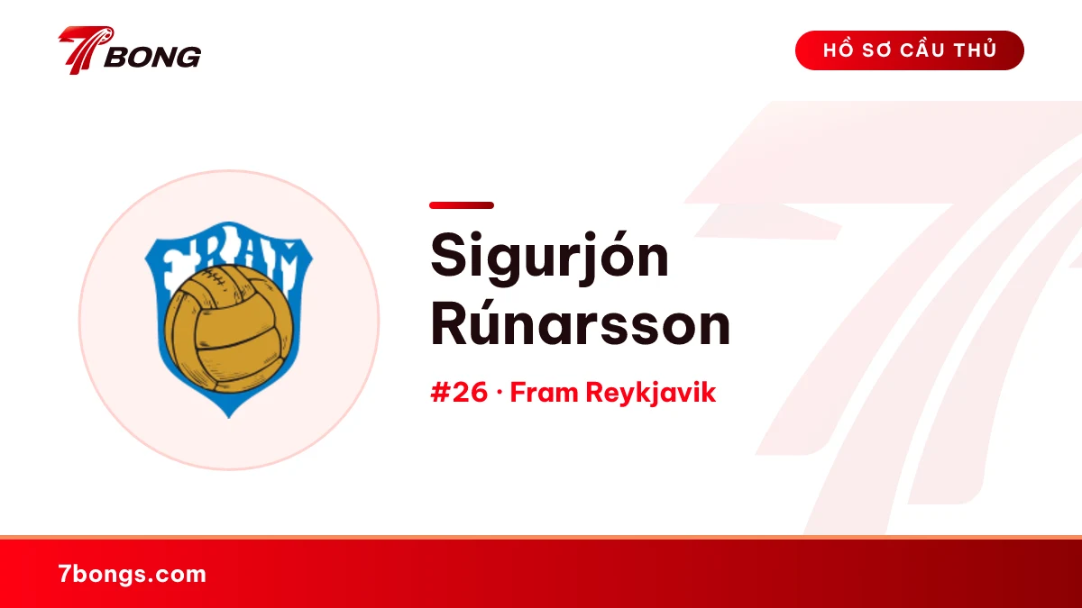 Sigurjón Rúnarsson — Fram Reykjavik