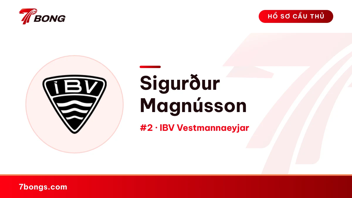 Sigurður Magnússon — IBV Vestmannaeyjar